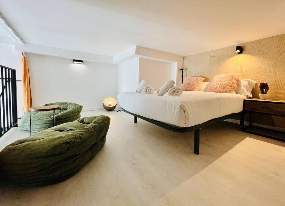 Ferienwohnung Exclusive Loft In Ruzafa Valencia Exterior foto